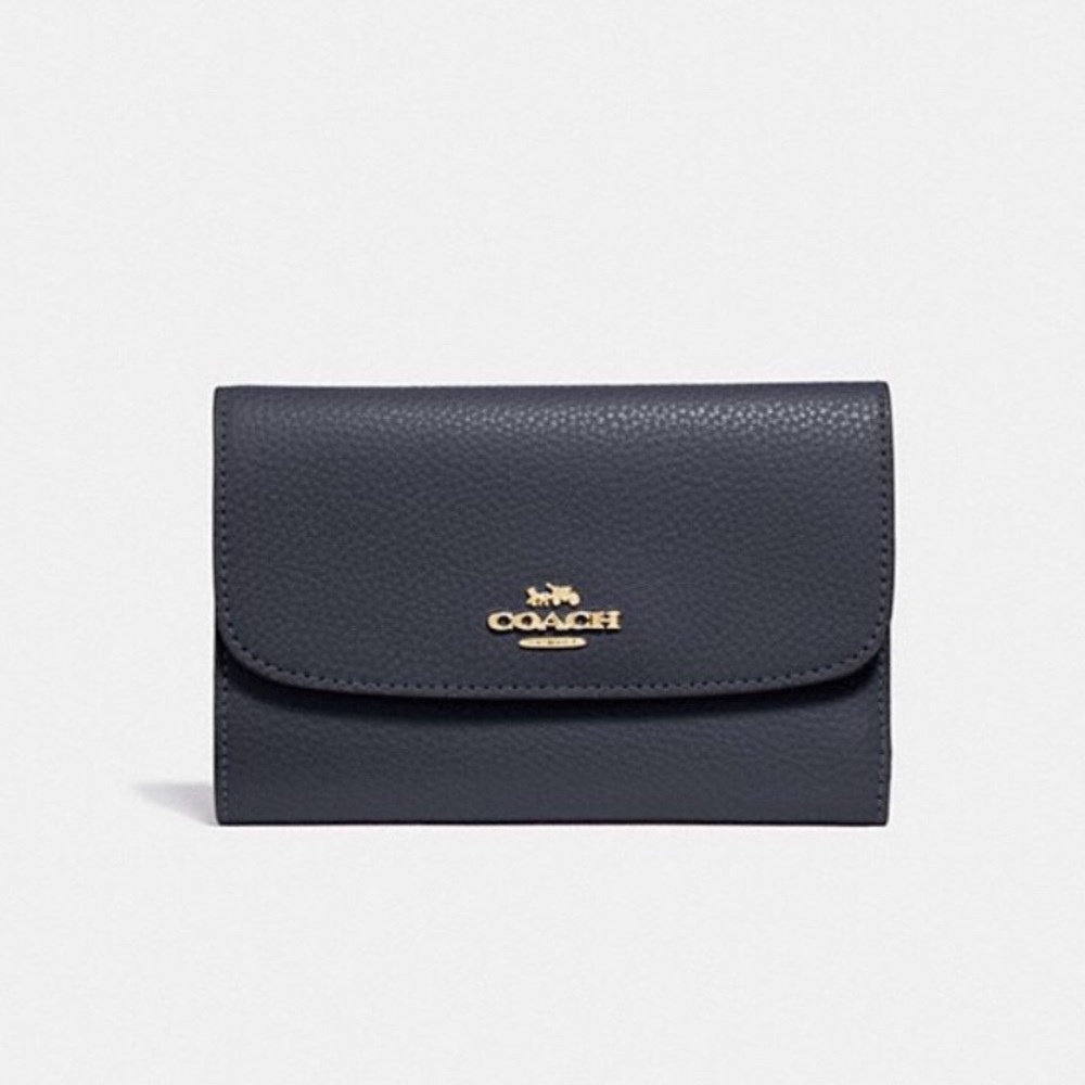 New Authentic Coach Envelope Wallet